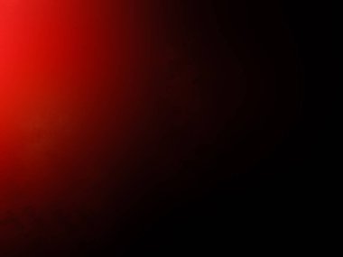 Karanlık bir odada parlayan kırmızı bir ışık.