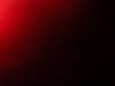 Karanlık bir odada parlayan kırmızı bir ışık.