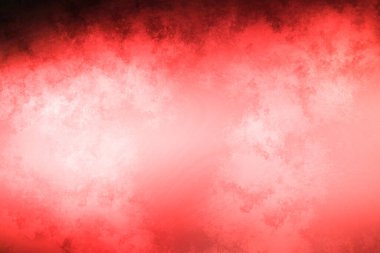 Siyah arkaplanı olan kırmızı bir duman bulutu