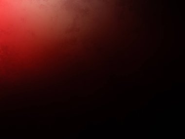 Karanlık bir odada parlayan kırmızı bir ışık.