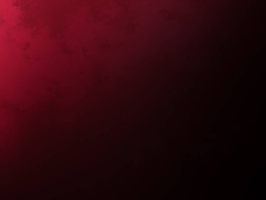 Siyah arka planı ve beyaz saati olan kırmızı bir duvar.