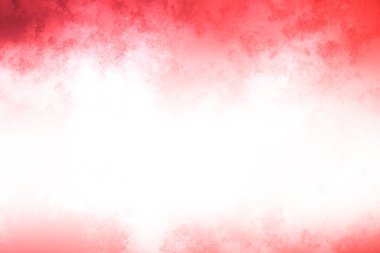 Kızıl gökyüzü ile kırmızı ve beyaz bir arkaplan