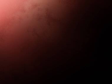 Karanlık bir odada parlayan kırmızı bir ışık.