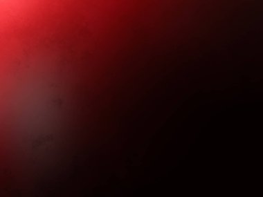 Camdan yansıyan kırmızı bir ışık.