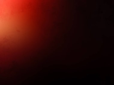 Karanlık bir odada parlayan kırmızı bir ışık.