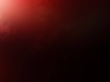 Karanlık bir odada parlayan kırmızı bir ışık.