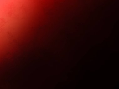 Karanlık bir odada parlayan kırmızı bir ışık.