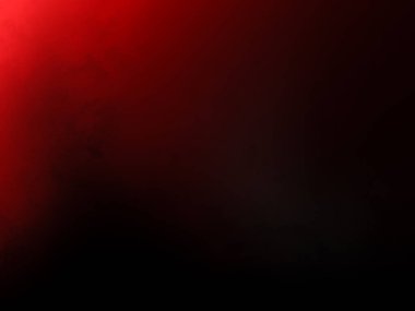 Karanlık bir odada parlayan kırmızı bir ışık.