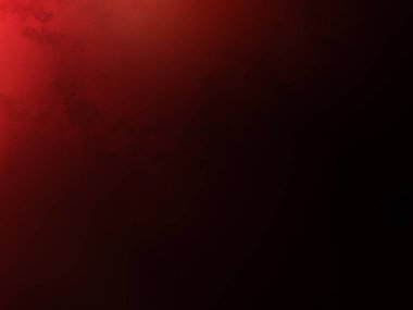 Karanlık bir odada parlayan kırmızı bir ışık.