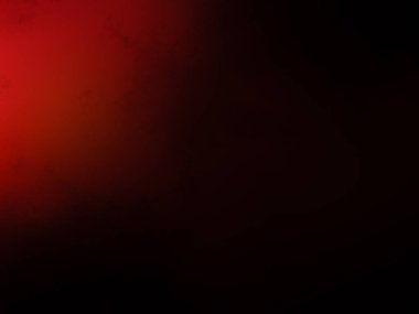 Karanlık bir odada parlayan kırmızı bir ışık.