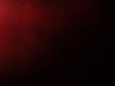 Karanlık bir odada parlayan kırmızı bir ışık.