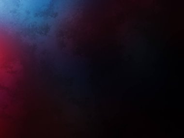 Siyah arkaplanı olan kırmızı ve mavi bir arkaplan