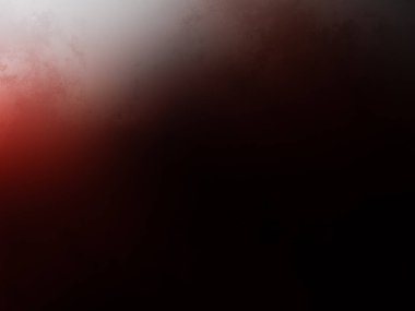 Siyah arkaplanda kırmızı ve beyaz bir saat