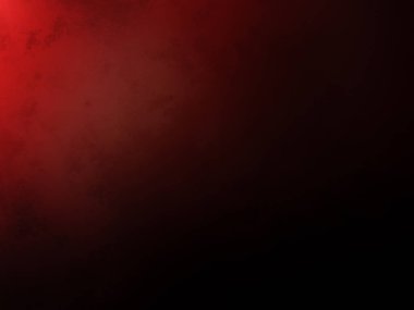 Karanlık bir odada parlayan kırmızı bir ışık.