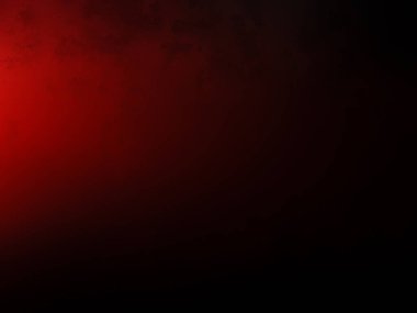 Karanlık bir odada parlayan kırmızı bir ışık.