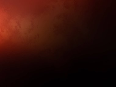 Karanlık bir odada parlayan kırmızı bir ışık.