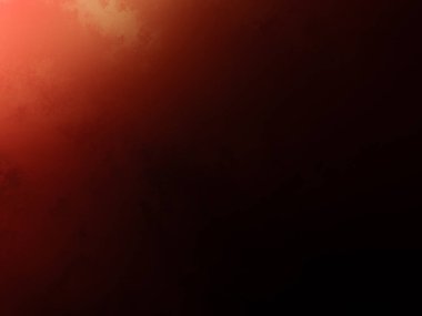 Karanlık bir odada parlayan kırmızı bir ışık.