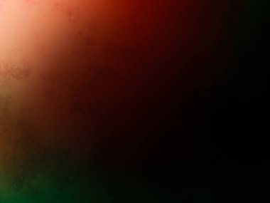 bir kişinin bulanık görüntüsüne sahip kırmızı ve yeşil bir arkaplan