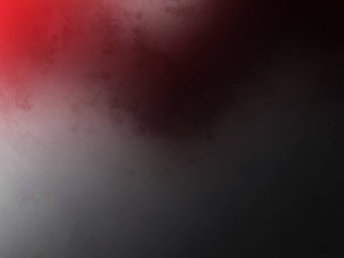 Camdan yansıyan kırmızı bir ışık.