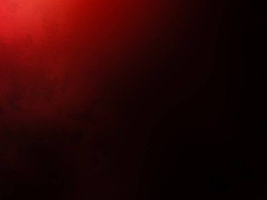 Karanlık bir odada parlayan kırmızı bir ışık.