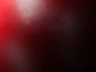 Camdan yansıyan kırmızı bir ışık.