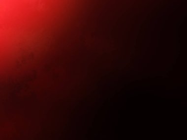 Karanlık bir odada parlayan kırmızı bir ışık.