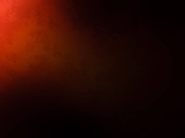 Karanlık bir odada parlayan kırmızı bir ışık.