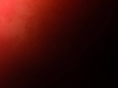 Siyah arka planı ve kırmızı ışığı olan kırmızı bir duvar.