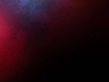 Karanlıkta kırmızı ve mavi bir ışık