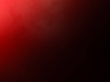 Siyah arka planı ve kırmızı ışığı olan kırmızı bir duvar.