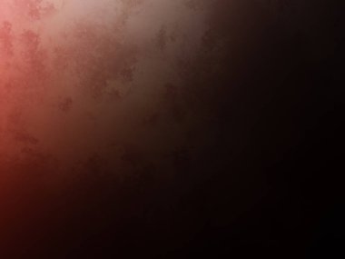 Kırmızı ve beyaz saati olan kırmızı ve siyah bir arkaplan.