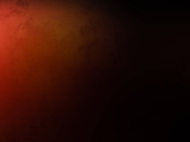 Karanlık bir odada parlayan kırmızı bir ışık.