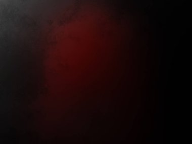 Karanlıkta siyah arka planı olan kırmızı bir ışık.