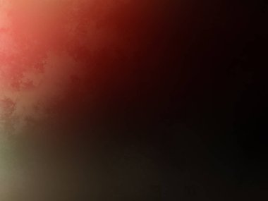 Kırmızı ve beyaz saati olan kırmızı ve siyah bir arkaplan.