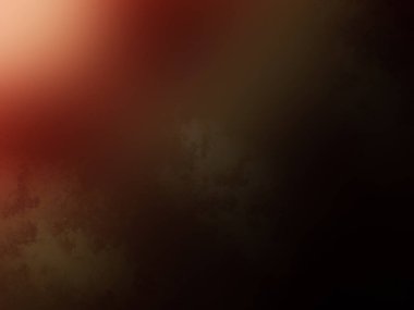 Karanlık bir odada parlayan kırmızı bir ışık.