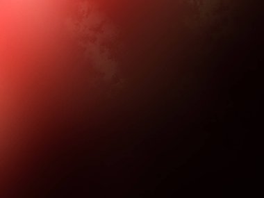 Karanlık bir odada parlayan kırmızı bir ışık.