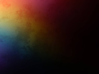 Siyah arkaplanı olan gökkuşağı renkli bir arkaplan