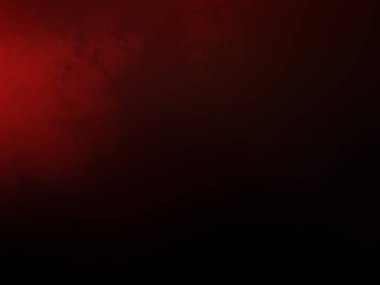 Karanlık bir odada parlayan kırmızı bir ışık.