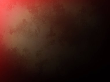 Karanlık bir odada parlayan kırmızı bir ışık.