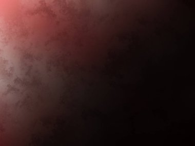 Kırmızı ve beyaz saati olan kırmızı ve siyah bir arkaplan.