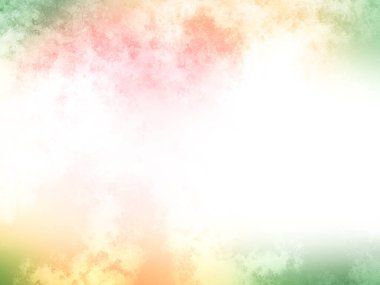 Beyaz ve yeşil kenarlıklı renkli bir arkaplan