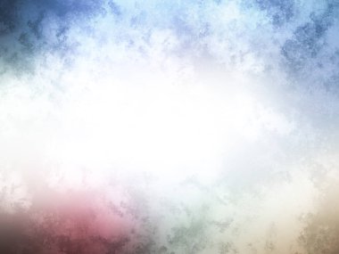 Beyaz ve kırmızı bulutlu renkli bir gökyüzü.