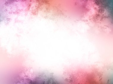 Pembe ve mavi renkli renkli renkli bir bulut arkaplanı