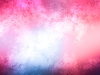 Bulanık efektli pembe ve mavi bir arkaplan