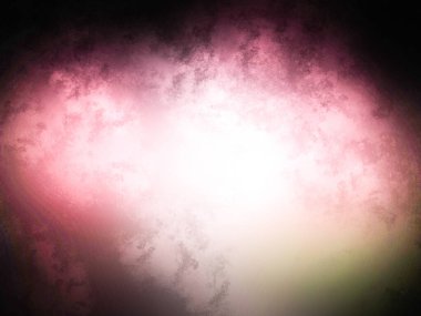 Karanlık bir odada kırmızı ve sarı bir ışık parlıyor.