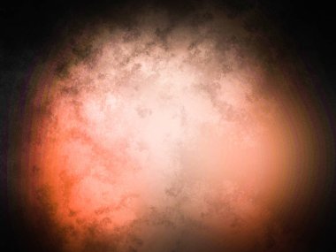 Kırmızı ve siyah arkaplan, beyaz ve siyah saat.