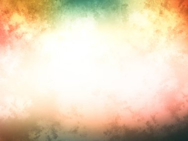 Bulanık gökyüzü ile renkli bir arkaplan