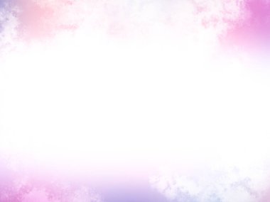 Beyaz ve mavi gökyüzü ile pembe ve mavi bir arkaplan