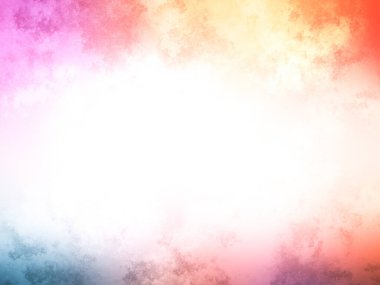 Bulanık gökyüzü ile renkli bir arkaplan