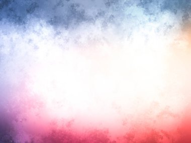 Bulanık gökyüzü ile renkli bir arkaplan